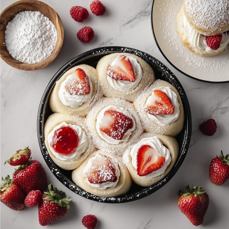 Strawberry Cheesecake Sweet Rolls Recipe