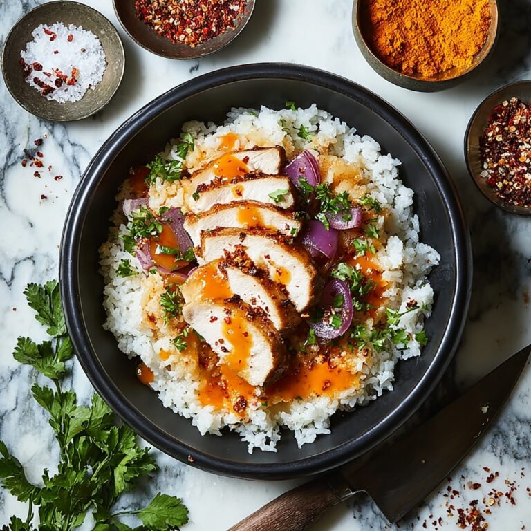 Bang Bang Chicken & Rice Bowls Recipe