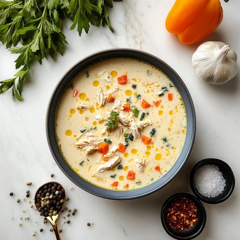 Creamy Buffalo Chicken Soup Recipe