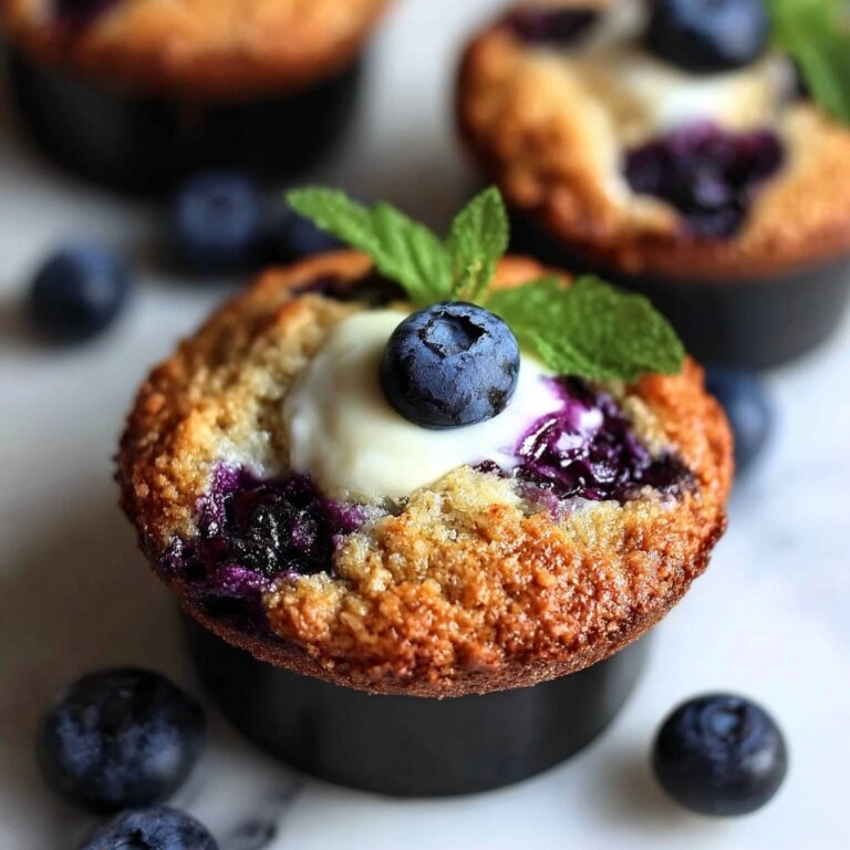 Protein-Packed Blueberry Cottage Cheese Muffins Recipe