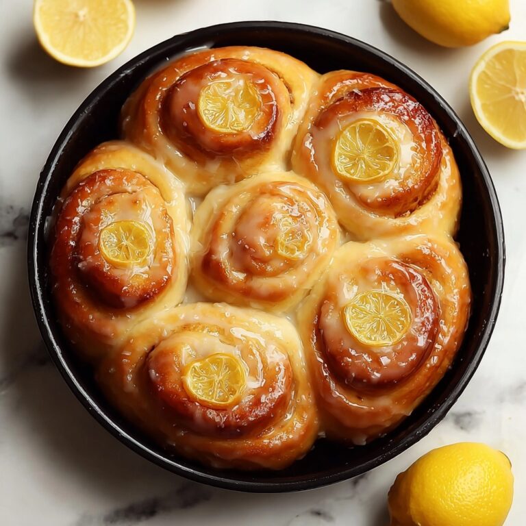 Lemon Sweet Rolls with Lemon Glaze Recipe