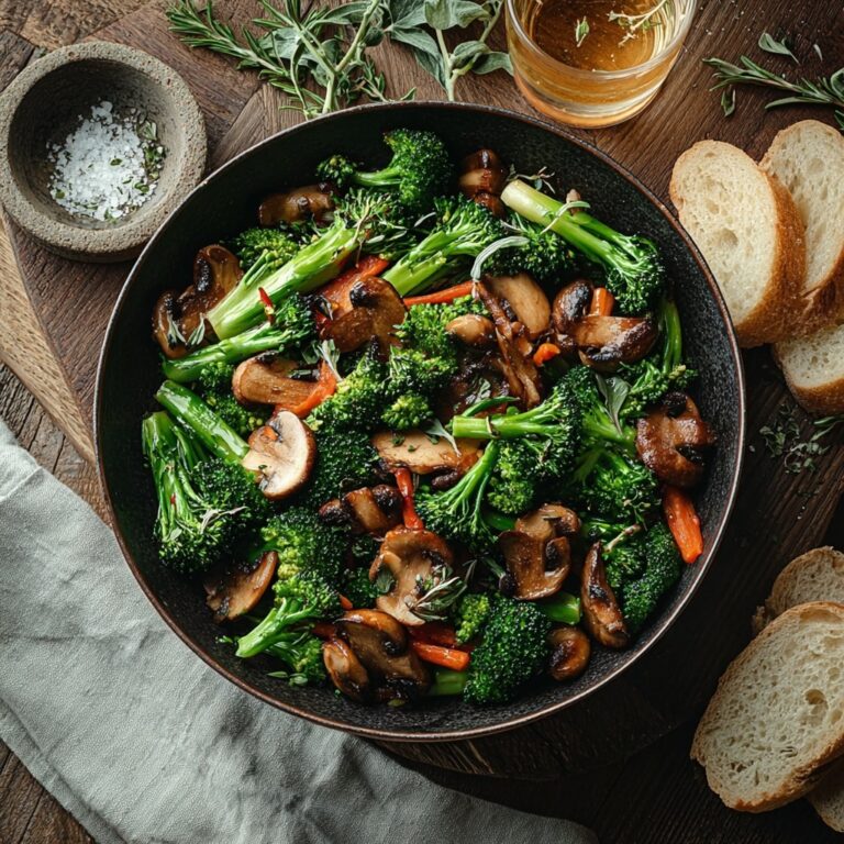 Broccoli and Mushroom Stir Fry Recipe