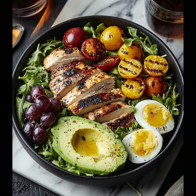 Paleo Grilled Chicken Cobb Salad Recipe
