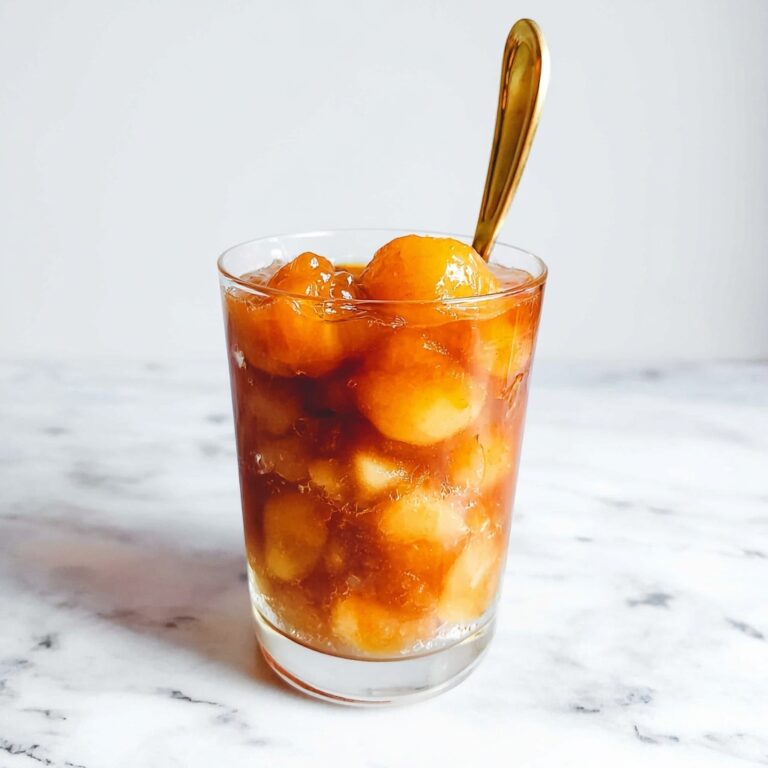 Sweet and Spicy Peach Compote Recipe