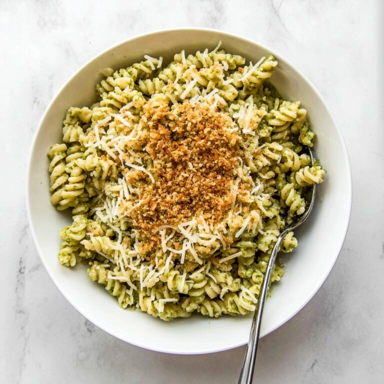 Broccoli Pasta with Toasted Breadcrumbs and Parmesan Recipe