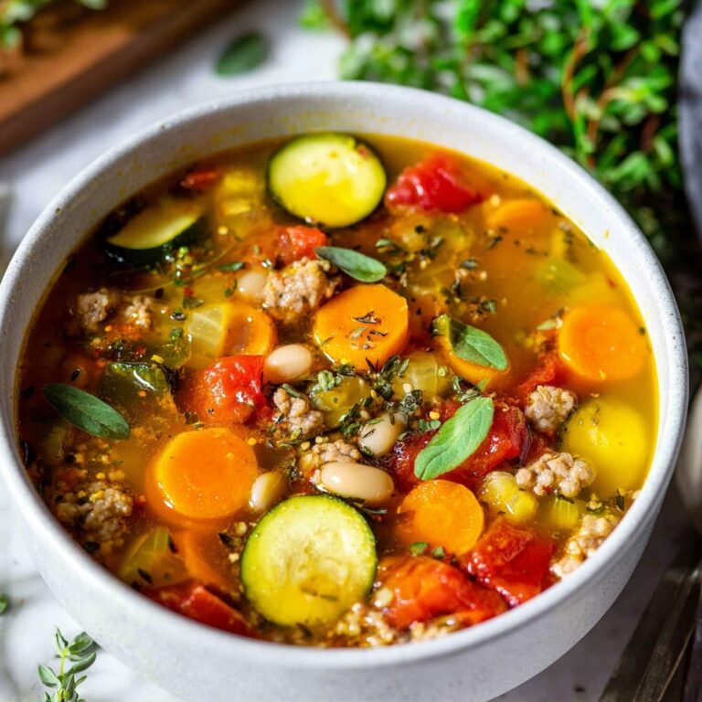 Turkey Vegetable Soup Recipe
