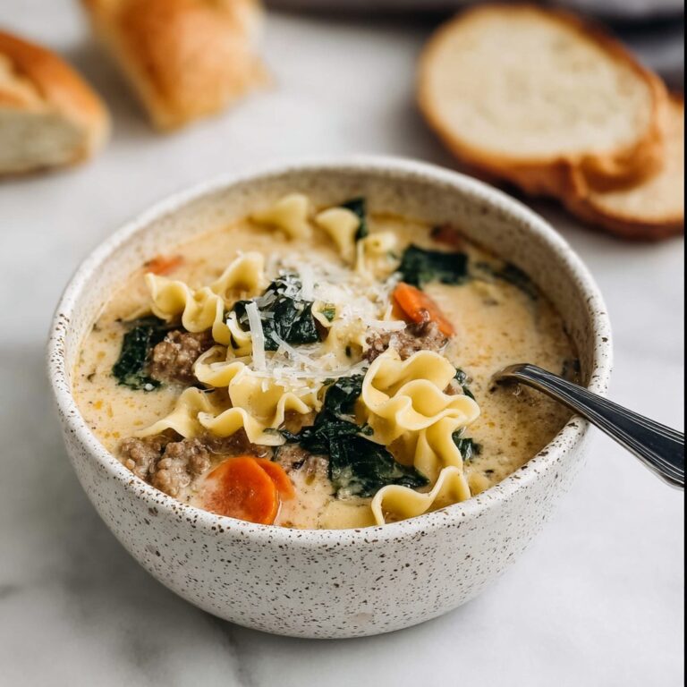 White Lasagna Soup Recipe