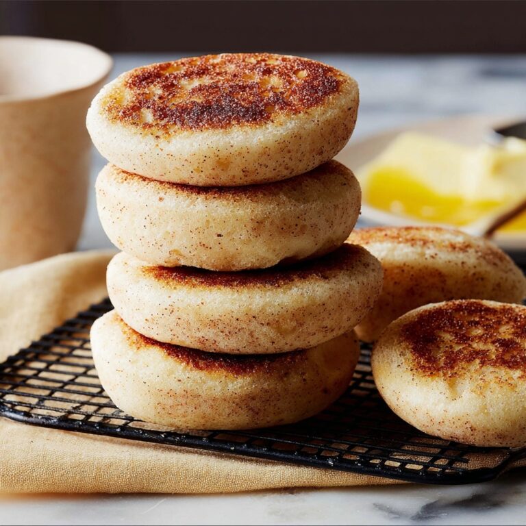 Homemade English Muffins from Scratch Recipe