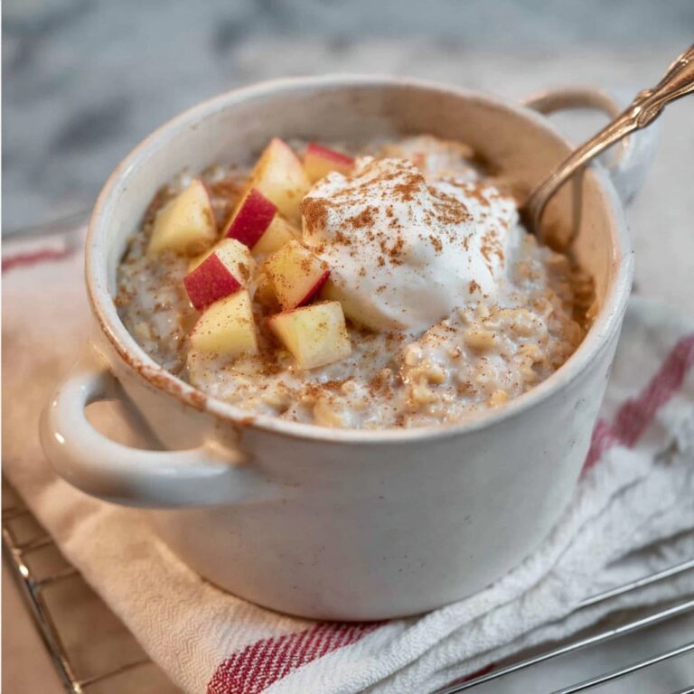 Instant Pot Apple Pie Oatmeal Recipe