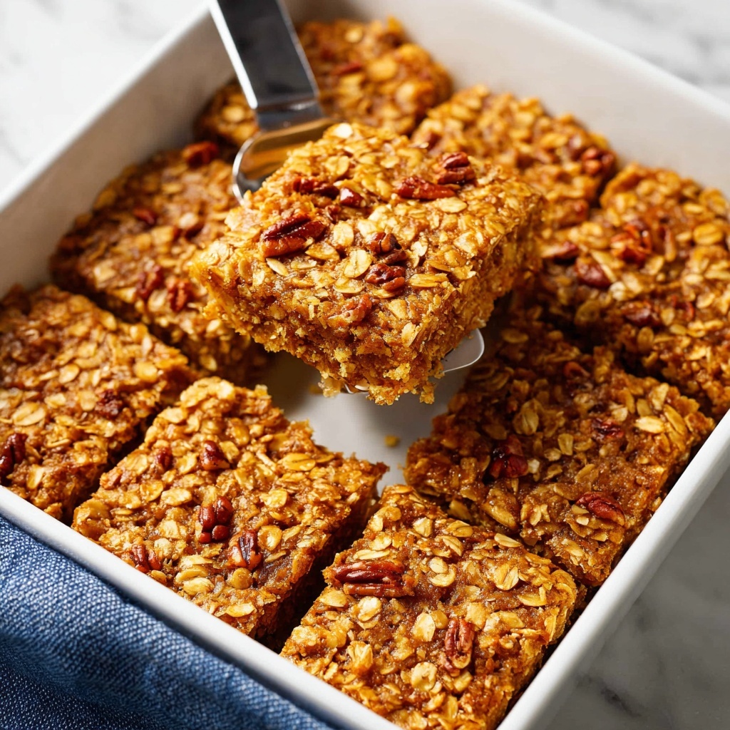 Pumpkin Pie Baked Oatmeal Recipe - Recipe Image