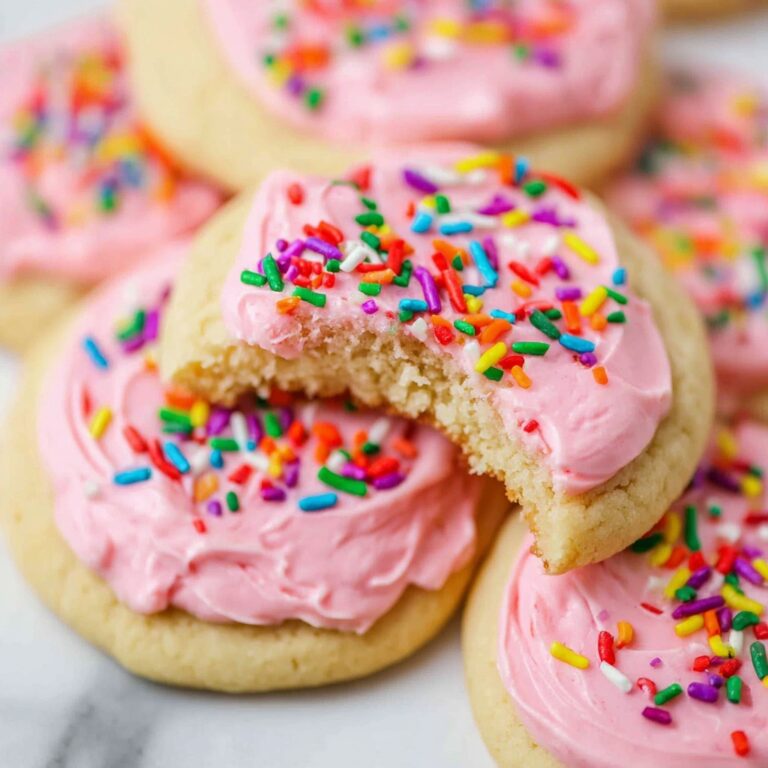 Soft Lemon Vanilla Sugar Cookies Recipe