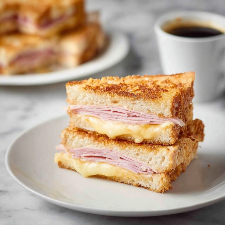 Monte Cristo Sandwich (Ham, Cheese & French Toast) Recipe