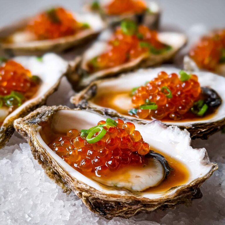 Tetsuya’s Oysters with Japanese Dressing Recipe