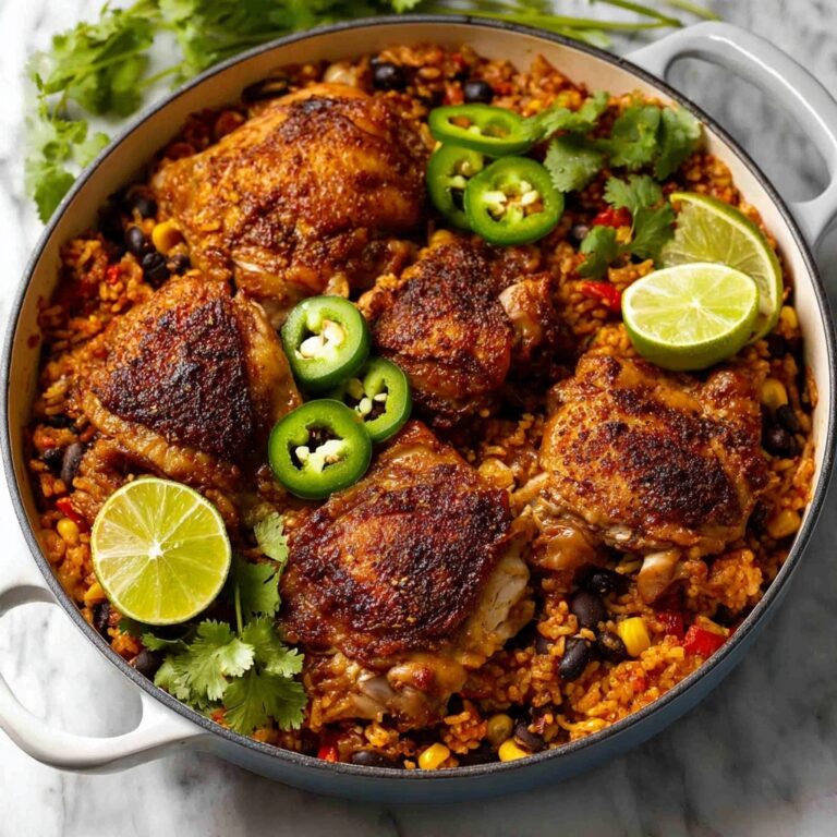 One Pot Mexican Chicken and Rice Recipe