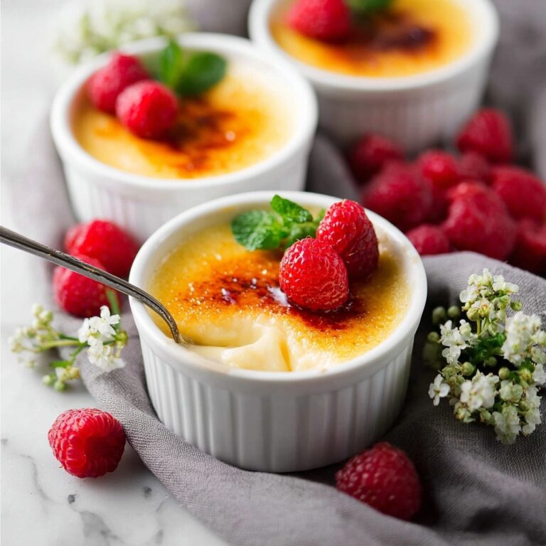 Crème Brûlée (French Vanilla Custard) Recipe