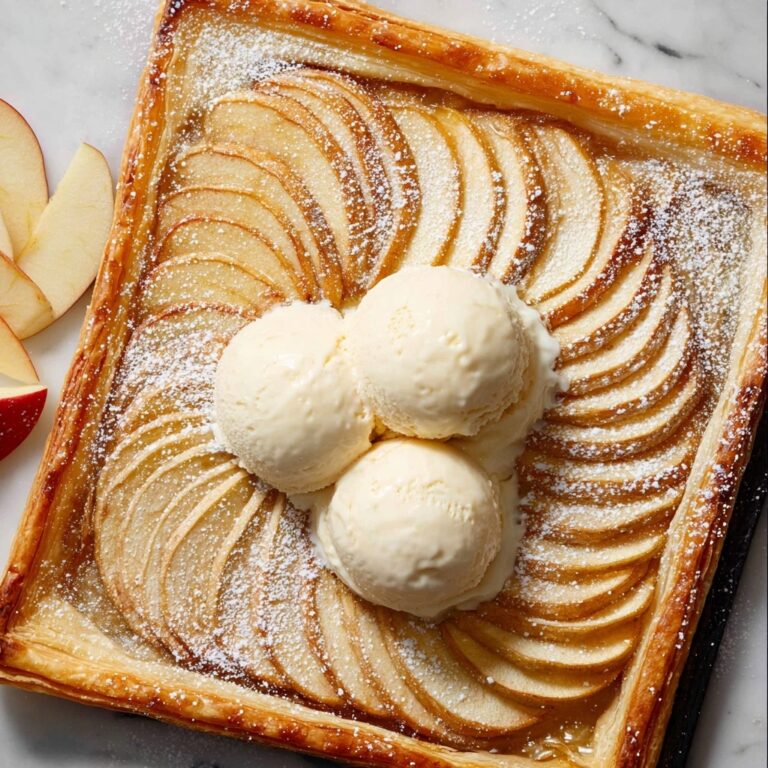 Easy French Apple Tart – Tarte Fine aux Pommes Recipe