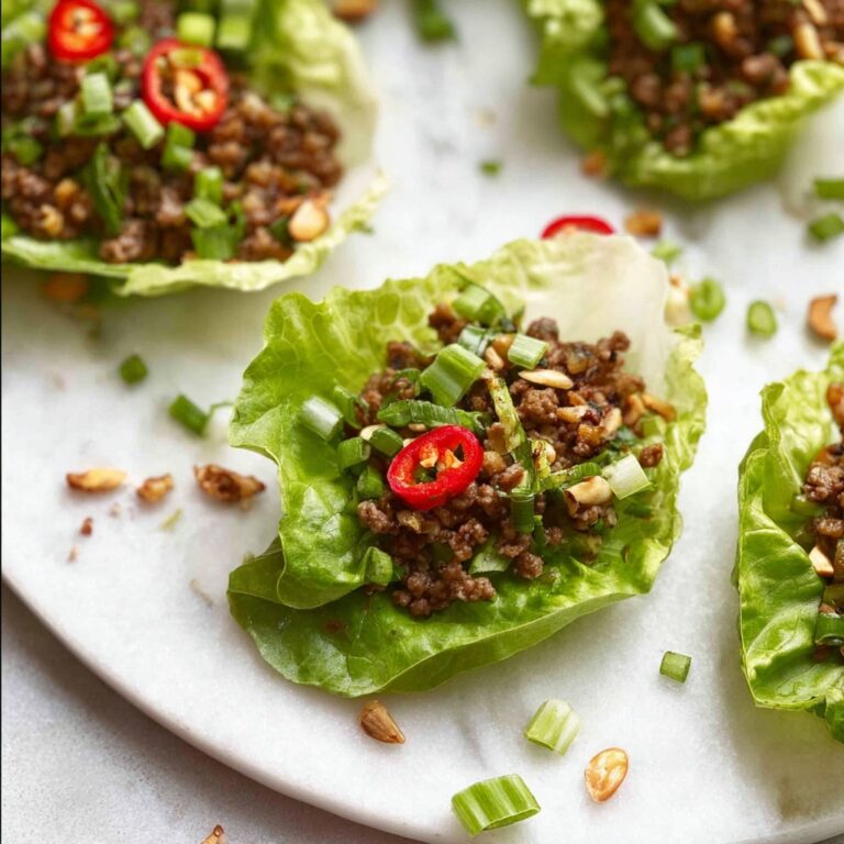 San Choy Bow (Chinese Lettuce Wraps) Recipe