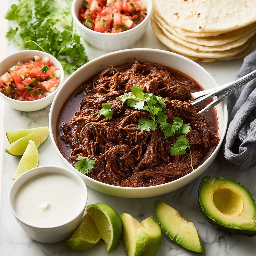 Mexican Shredded Beef Tacos Recipe - Recipe Image
