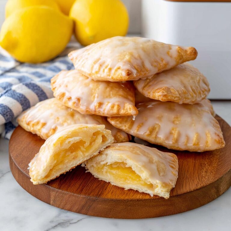 Lemon Hand Pies (Air Fryer or Baked) Recipe
