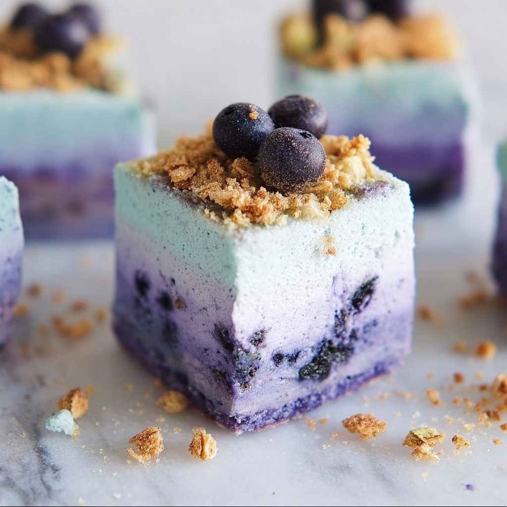 Blueberry Muffin Fudge Recipe - Recipe Image