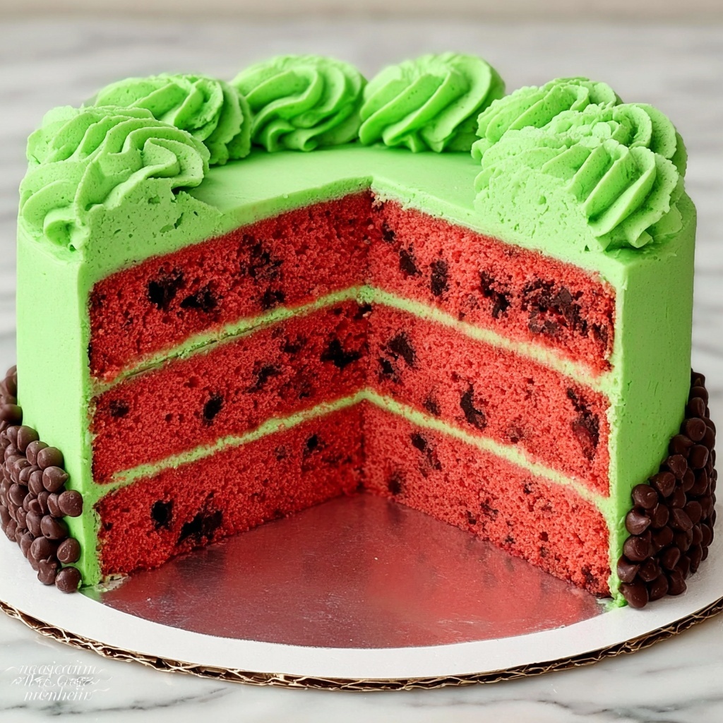 Watermelon Cake Recipe - Recipe Image