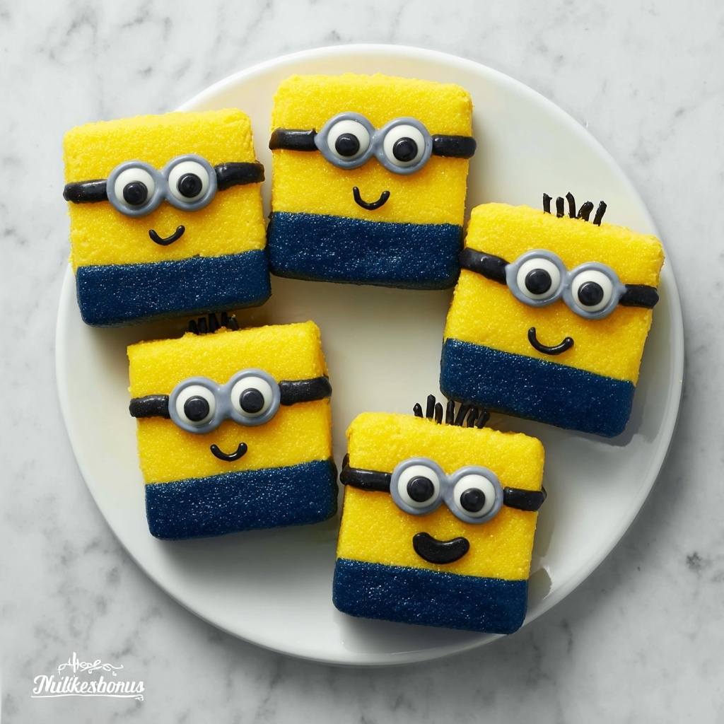 Minion Rice Krispie Treats Recipe - Recipe Image