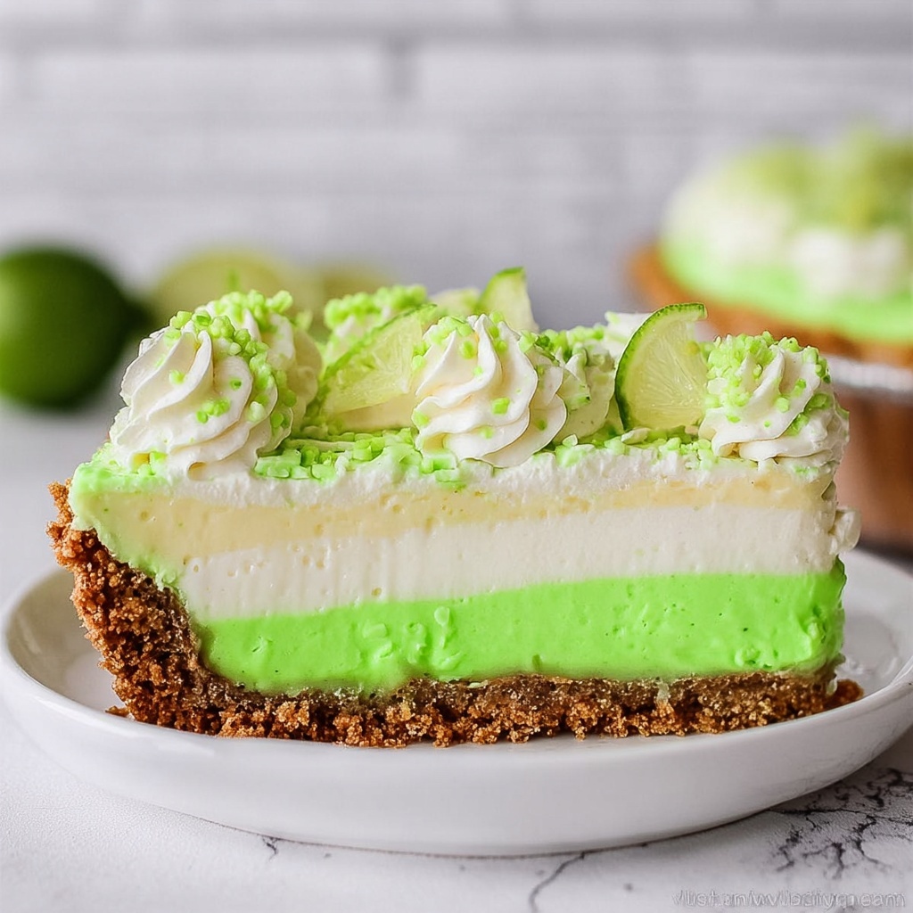 No Bake Key Lime Cheesecake Recipe - Recipe Image