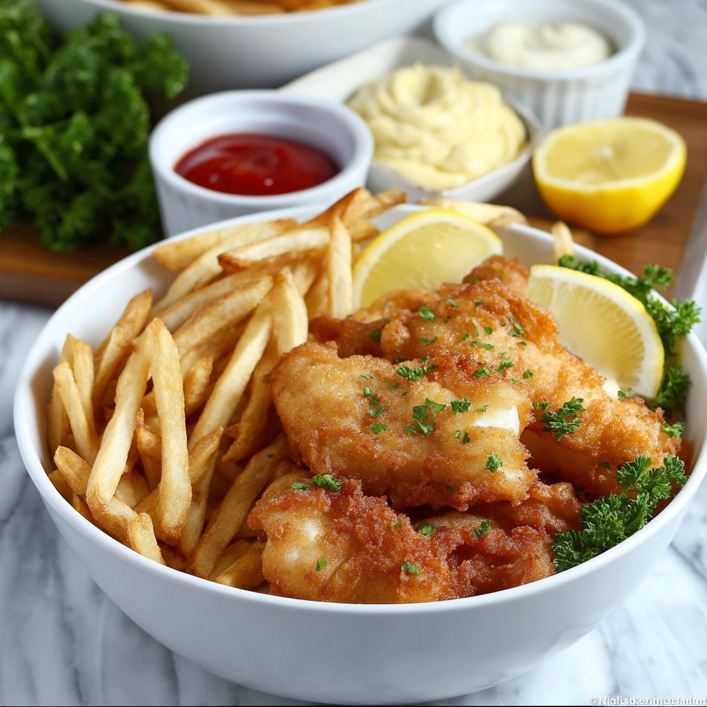 Classic Fish and Chips Recipe - Recipe Image