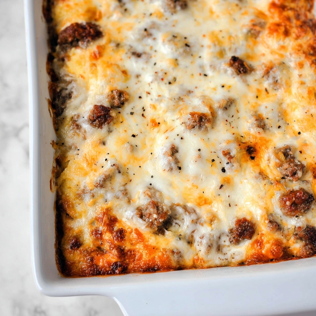 Biscuits and Gravy Casserole Recipe - Recipe Image