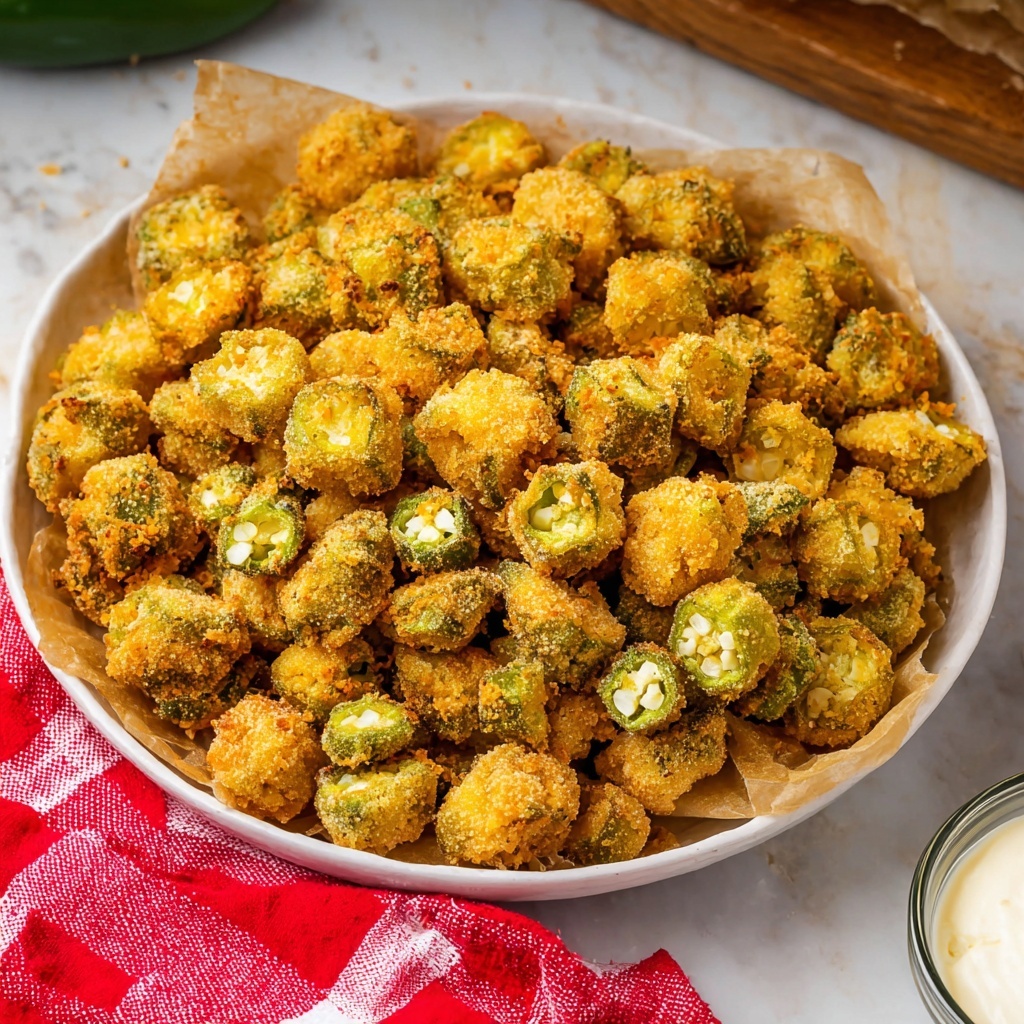Crispy Fried Okra Recipe - Recipe Image