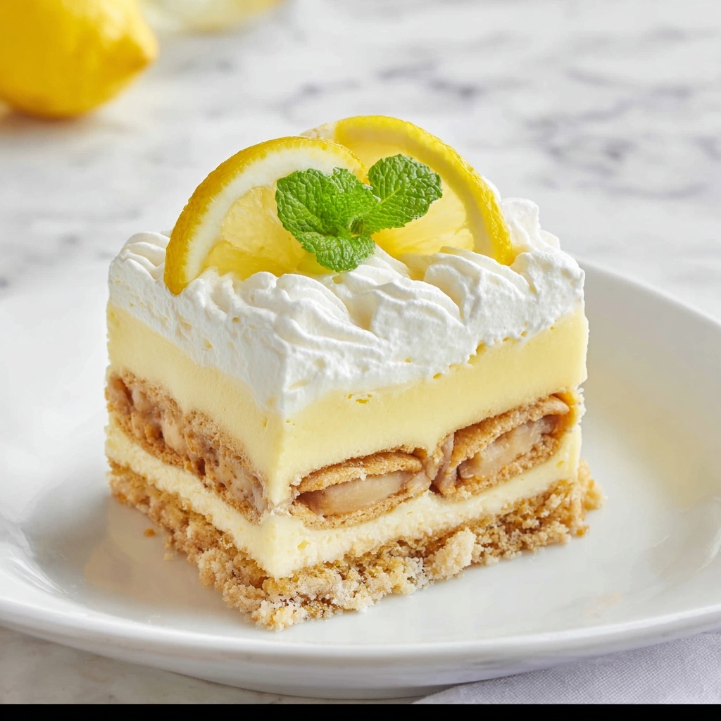 Lemon Icebox Cake Recipe - Recipe Image