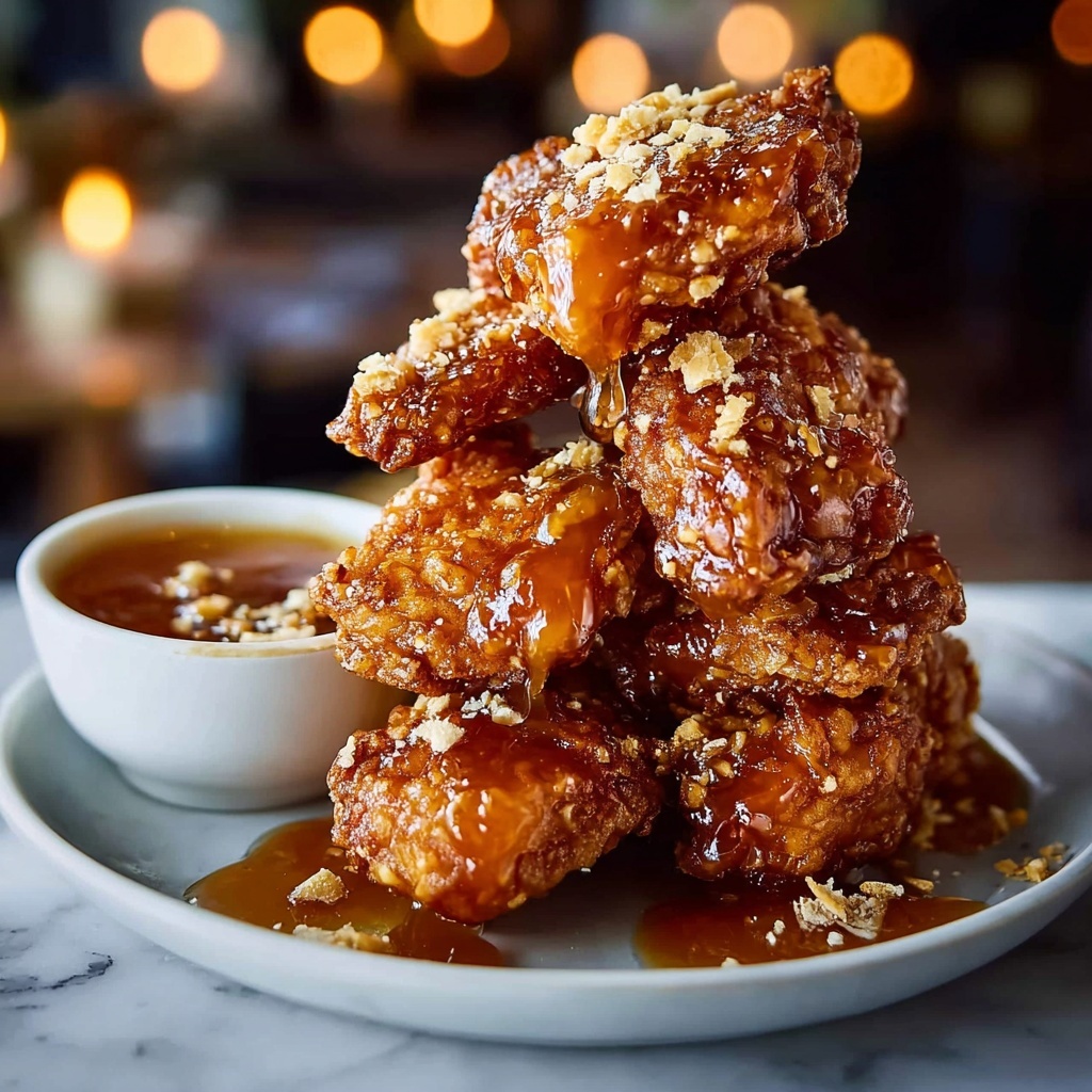 Crunchy Hot Honey Chicken Recipe - Recipe Image