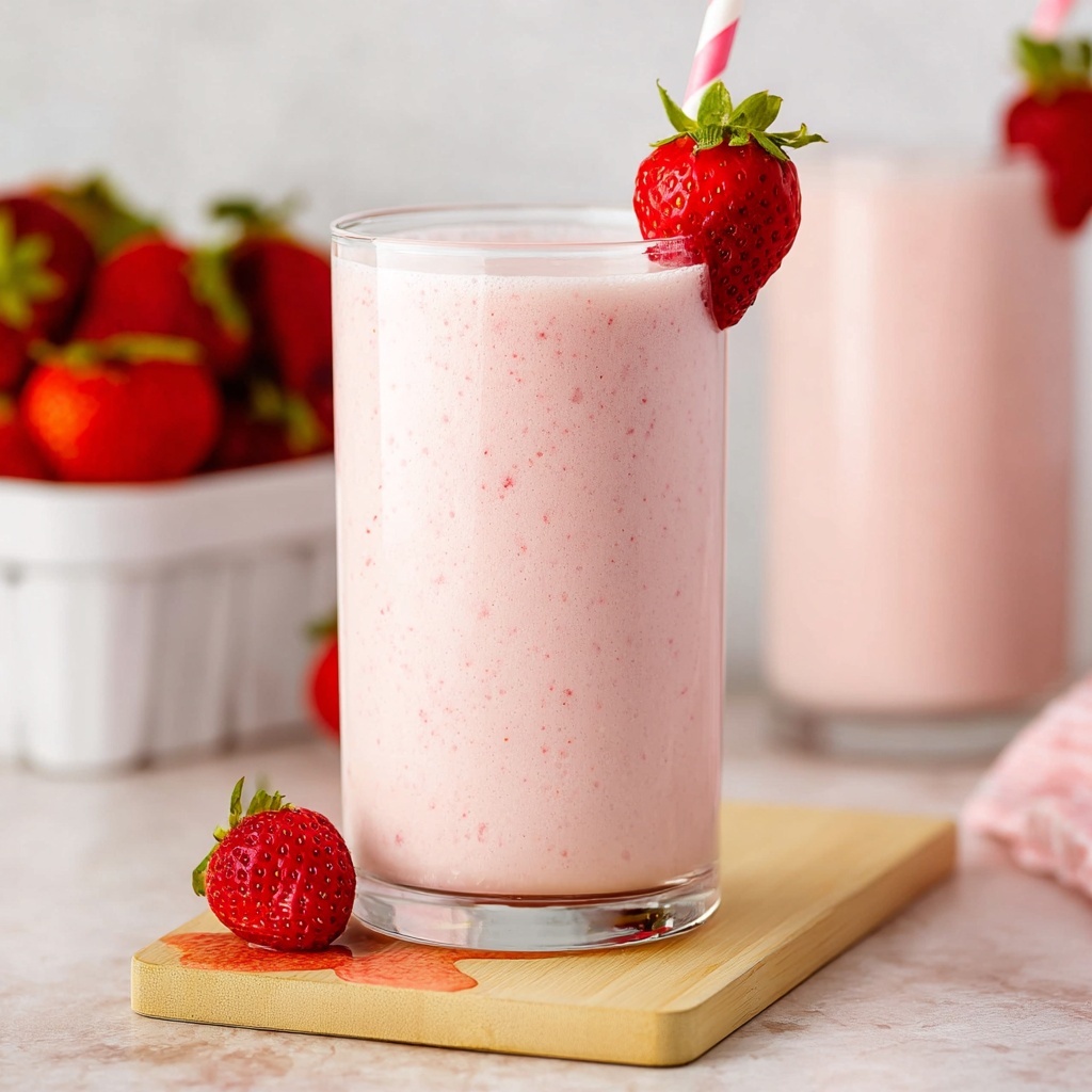 Strawberry Yogurt Smoothie Recipe - Recipe Image