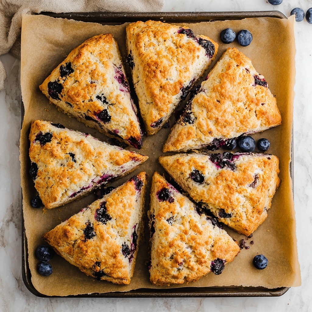 Buttermilk Blueberry Scones Recipe - Recipe Image