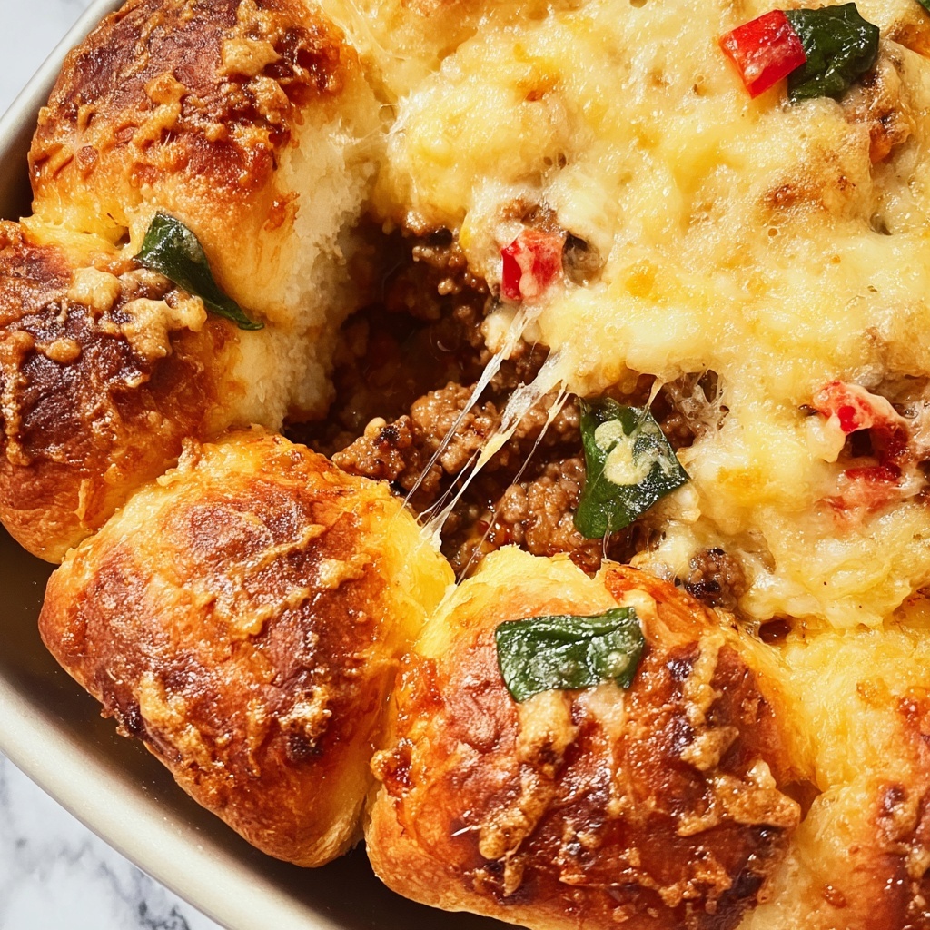 Upside Down Pizza Casserole Recipe - Recipe Image