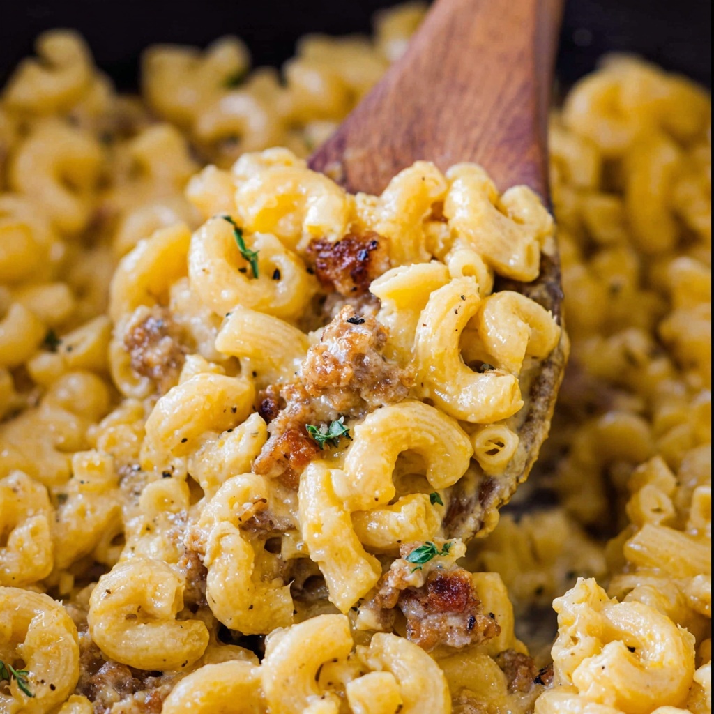 Creamy Baked Butternut Squash Mac and Cheese with Bacon Recipe - Recipe Image