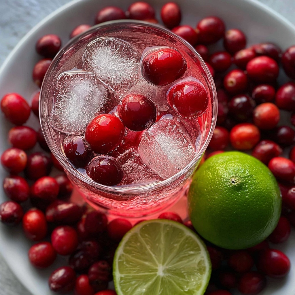 Cranberry Vodka Fizz Recipe - Recipe Image