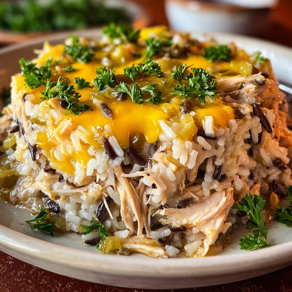 Chicken Wild Rice Casserole Recipe - Recipe Image