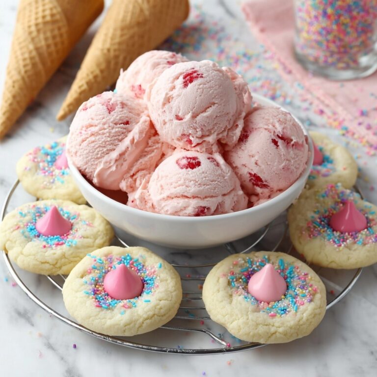 Strawberry Kiss Cookies Recipe