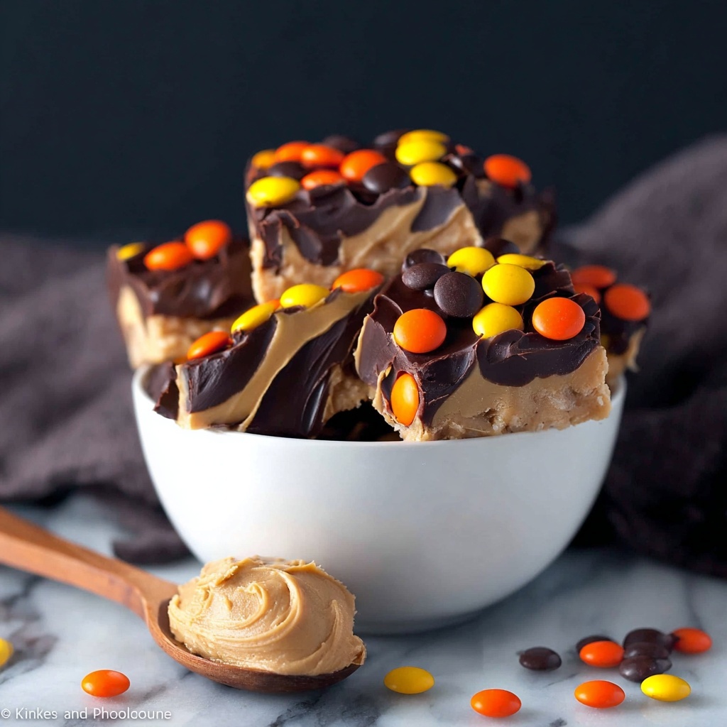 Reese's Peanut Butter Chocolate Bark Recipe - Recipe Image
