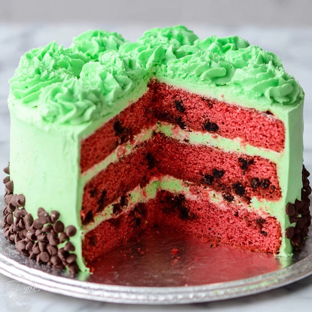 Watermelon Cake Recipe - Recipe Image