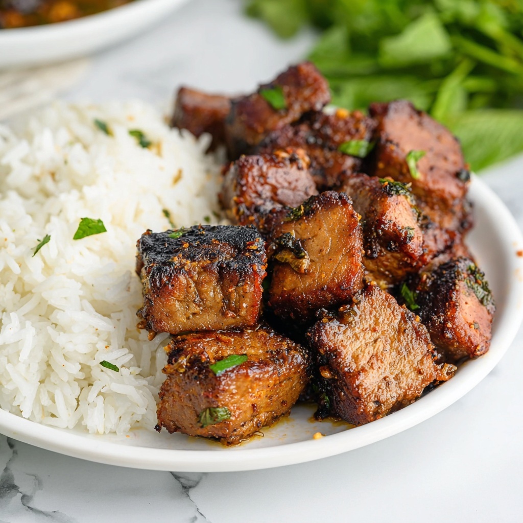 Air Fryer Steak Bites Recipe - Recipe Image