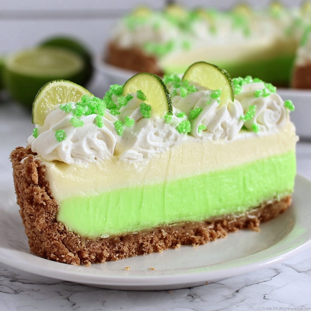 No Bake Key Lime Cheesecake Recipe - Recipe Image
