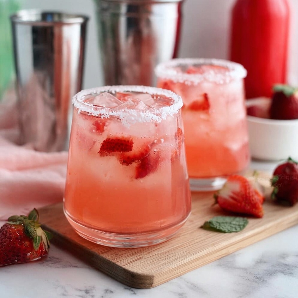 Strawberry Paloma Cocktail Recipe - Recipe Image