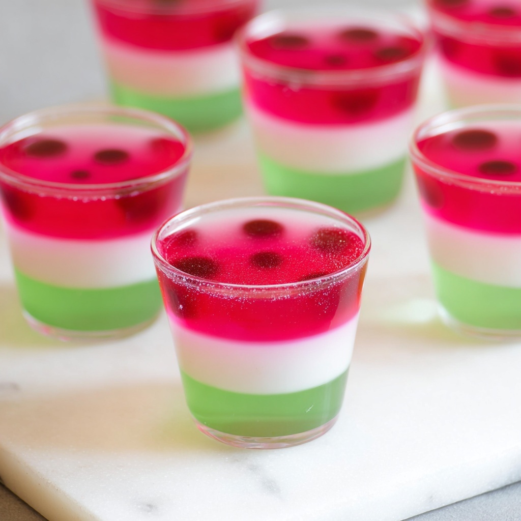 Watermelon Jello Shots Recipe - Recipe Image
