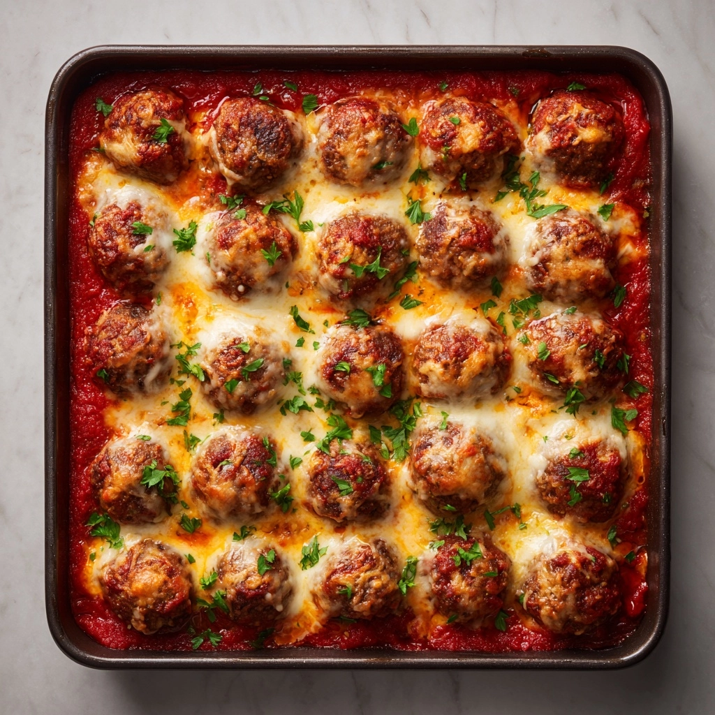Dump and Bake Meatball Casserole Recipe - Recipe Image