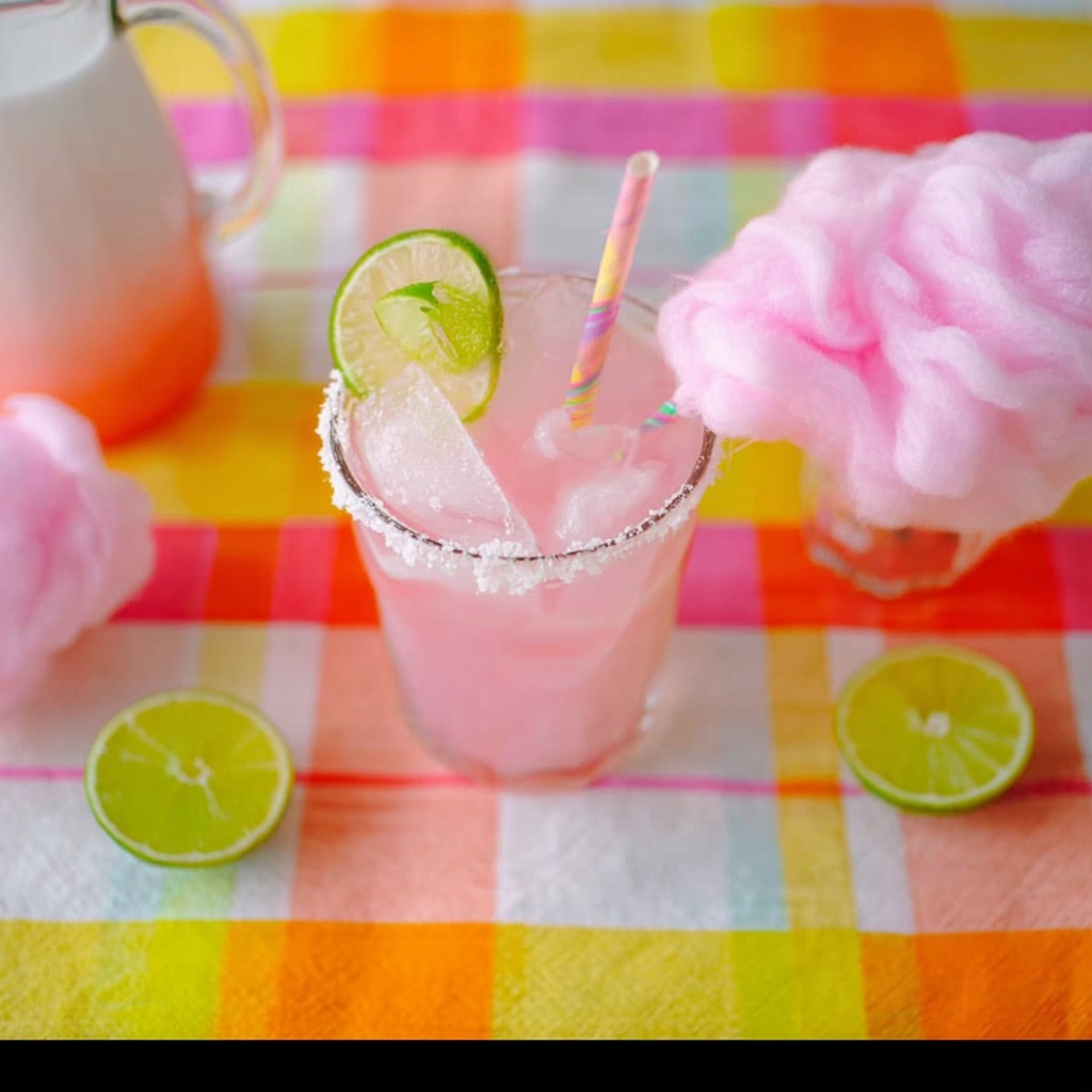 Cotton Candy Margarita Recipe - Recipe Image