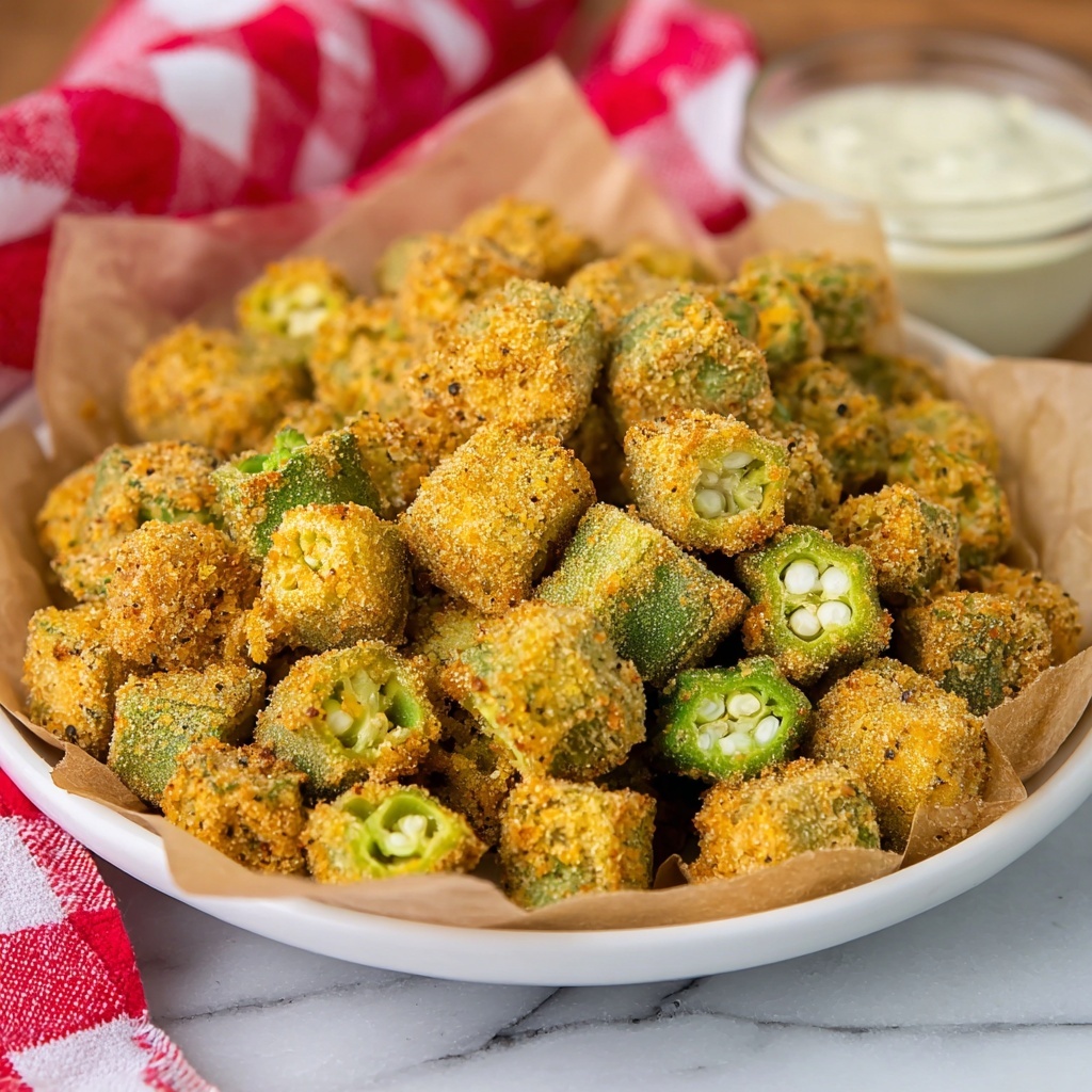 Crispy Fried Okra Recipe - Recipe Image