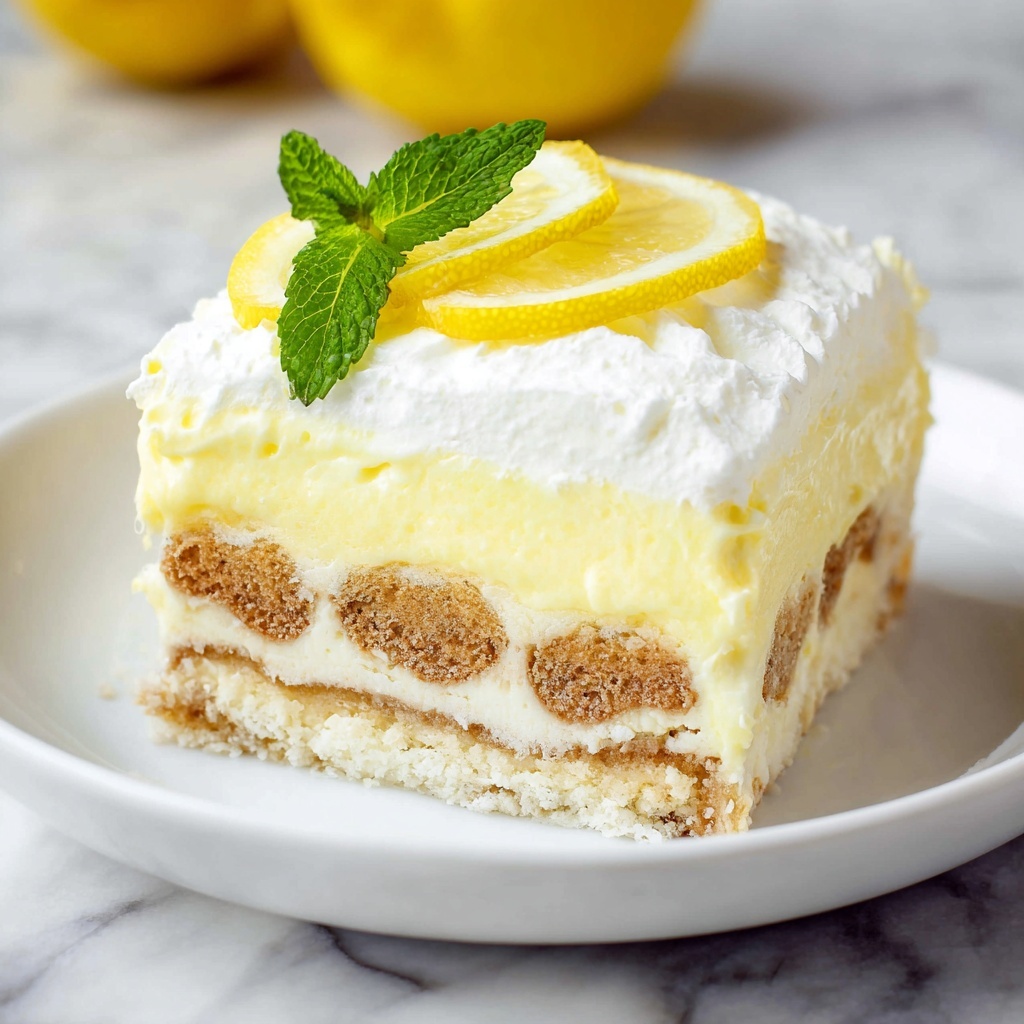 Lemon Icebox Cake Recipe - Recipe Image