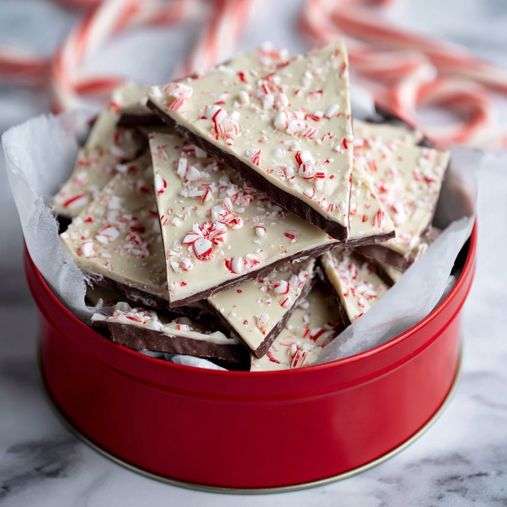Chocolate Peppermint Bark Recipe - Recipe Image
